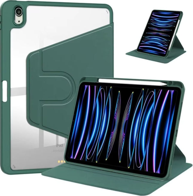 Transparent Acryl Smart Cover- iPad A16/iPad 2022 (10.9 inch 10e Gen) - Groen