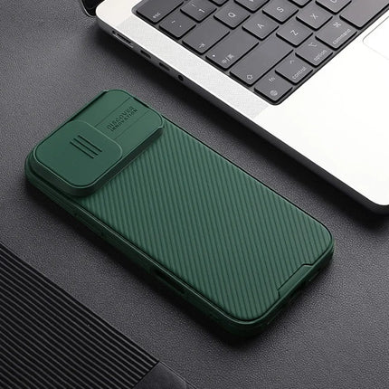 Nillkin CamShield Pro iPhone 16 Plus hoesje (groen)