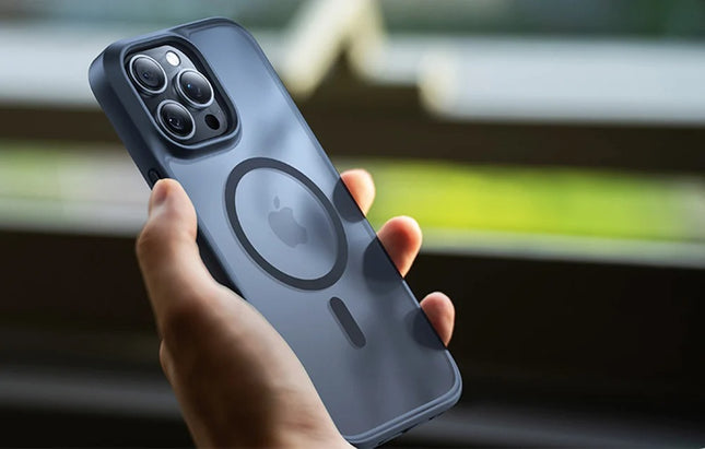 Torras Guardian Magnetic Series hoesje voor iPhone 16 Pro Max (zwart)