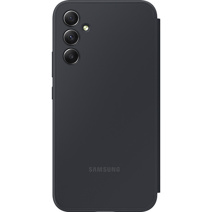 Samsung Galaxy A34 - Smart View Wallet Case - Black - EF-ZA346CBEGWW