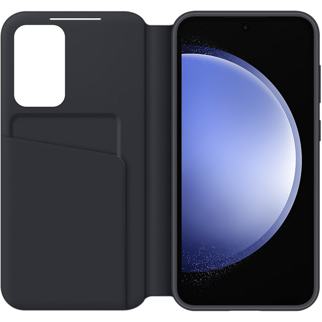 Samsung Galaxy S23 FE - Smart View Wallet Case - Black - EF-ZS711CBEGWW