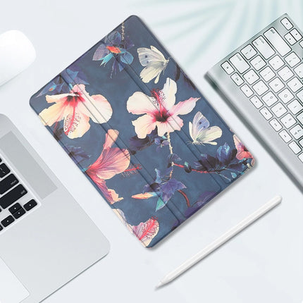 Printed Silicone Smart Cover iPad 10.2 2019/2020/2021 - Bloemen
