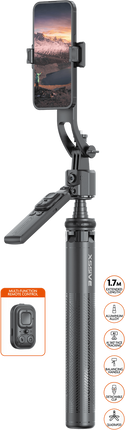 Xssive AI Gezichtsvolgende Quadrapod Selfiestick – XSS-FT01