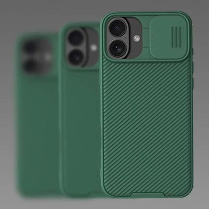 Nillkin CamShield Pro iPhone 16 Plus hoesje (groen)