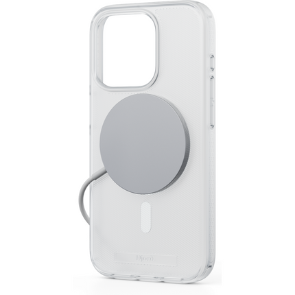 Njord Collections Case iPhone 15 Pro - 100% GRS Slim - Qi2 Case - Clear