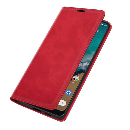Just in Case Hoesje voor Nokia G50 – Magnetic Wallet Case – Rood