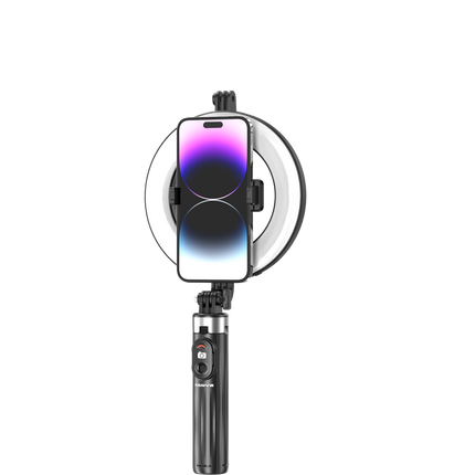 Xssive Selfiestick met Statief & Ringlamp