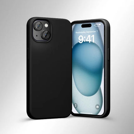 Vention KUFL0-30 siliconen hoesje voor iPhone 15 Pro (blauw)