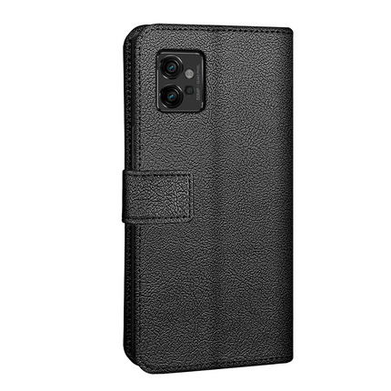 Just in Case Classic Wallet Hoesje voor Motorola Moto G32 – PU Leren Book Case – Zwart