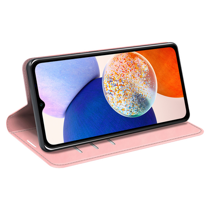 Just in Case Samsung Galaxy A14 4G/5G - Magnetic Wallet Case - Pink
