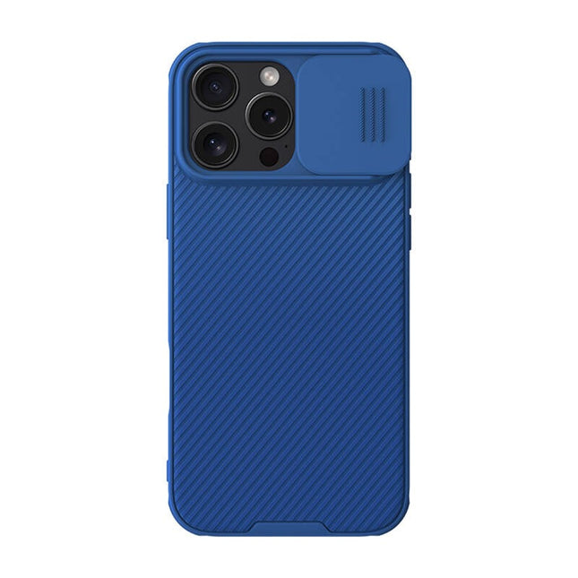 Nillkin CamShield Pro iPhone 16 Pro Max hoesje (blauw)