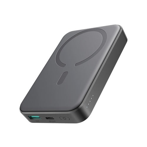 Joyroom JR-W020 20W 10000mAh MagSafe Powerbank + USB-C - USB-C 0,25m kabel - Zwart