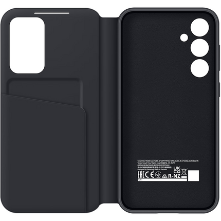 Samsung Galaxy S23 FE - Smart View Wallet Case - Black - EF-ZS711CBEGWW