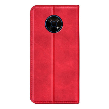 Just in Case Hoesje voor Nokia G50 – Magnetic Wallet Case – Rood