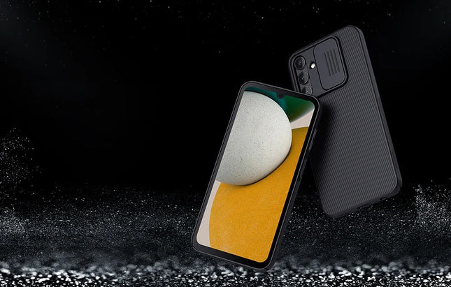 Nillkin CamShield hoesje voor Samsung Galaxy A14 4G (zwart)