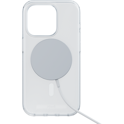 Njord Collections Case iPhone 15 Pro - 100% GRS Slim - Qi2 Case - Clear