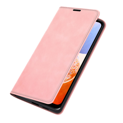 Just in Case Samsung Galaxy A14 4G/5G - Magnetic Wallet Case - Pink