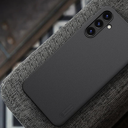 Nillkin Super Frosted Shield Pro hoesje voor Samsung Galaxy A25 5G (zwart)