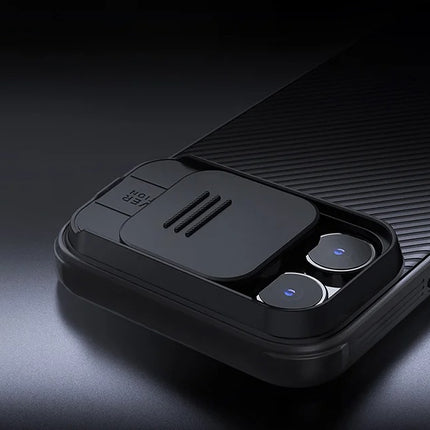 Nillkin CamShield Pro iPhone 16 Pro hoesje (zwart)