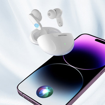 Draadloze hoofdtelefoon, Vention, NBFV0, Elf Earbuds E01 (paars)