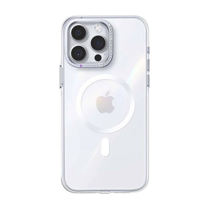 Joyroom PN-15B2 Magsafe Glacier hoesje voor iPhone 15 Pro (transparant)