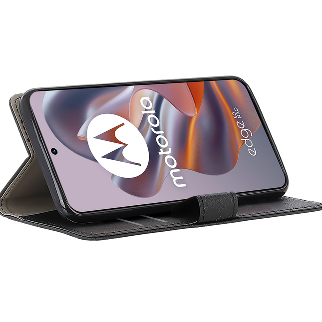 Just in Case Classic Wallet Case - Motorola Edge 50 Neo - PU leather