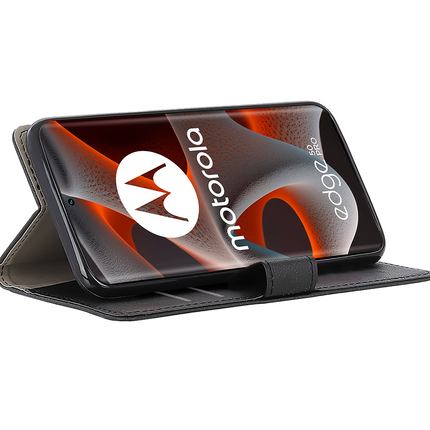 Just in Case Classic Wallet Case - Motorola Edge 50 Pro - PU leather