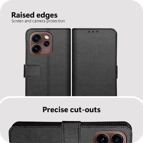Just in Case Classic Wallet Case - Oppo Reno15 Pro - PU leather Book