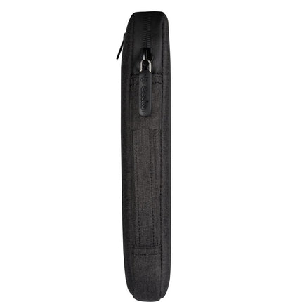 Gecko Covers Universal Eco Laptop Case - 11 inch - Zipper Sleeve - 100% GRS - Black
