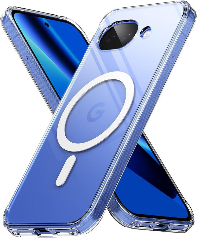 Google Pixel 10a Hoesje Shockproof Transparant Magsafe Case