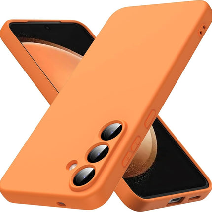 Samsung Galaxy S26 hoesje Silicone Case - Orange