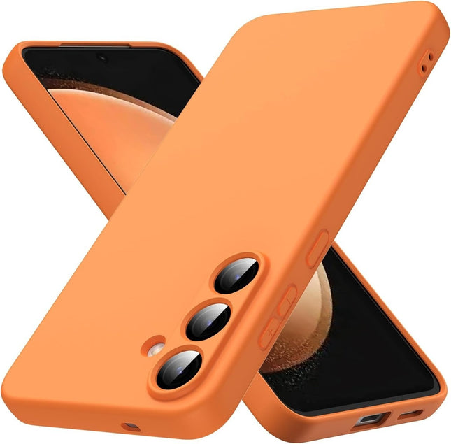 Samsung Galaxy S26 hoesje Silicone Case - Orange