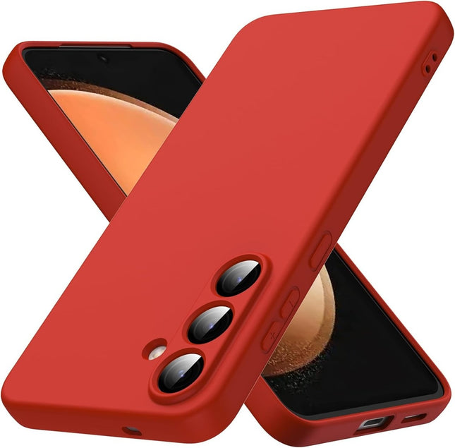 Samsung Galaxy S26 hoesje Silicone Case - Rood