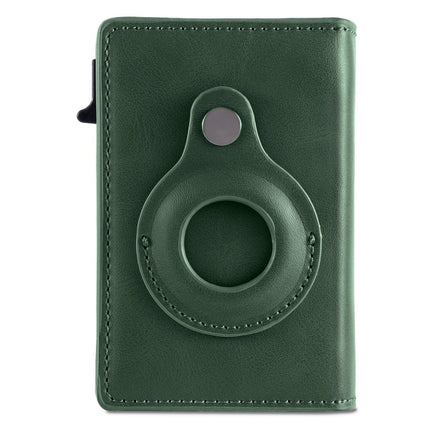 CM Luxe RFID Pop Up Mini Wallet Case - Airtag Holder - Groen