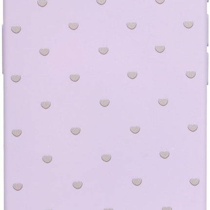 Hoesje Hart Patroon High Quality Silicone Case - iPhone 17e/iPhone 16e - Lila