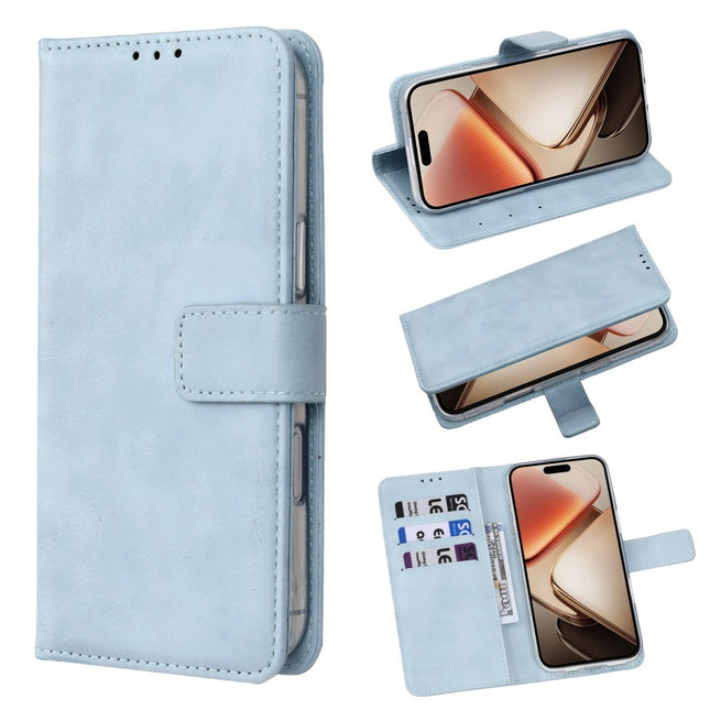 iPhone 17 Air- A-Quality Bookcase - Licht Blauw