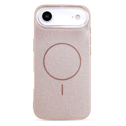 iPhone 17 hoesje goud glitter backcover magsafe