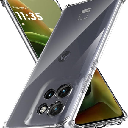 Motorola Moto G17 Hoesje Anti Shock Transparant