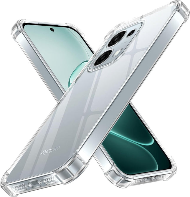 Oppo A6/A6x/A6k Hoesje Anti Shock Transparant