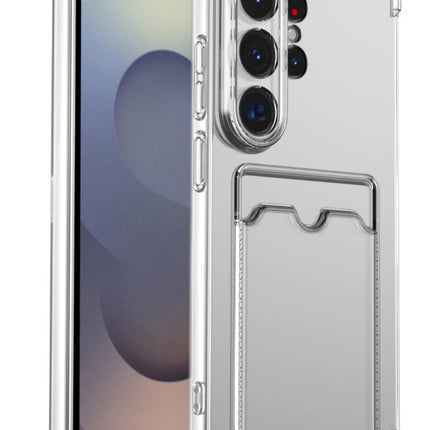 Samsung Galaxy A57 5G Hoesje Transparant Bumper Case With Cards