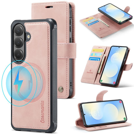 Samsung S26 - Casemania 2-in-1 Magnetic Magsafe Case - Roze