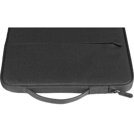 Gecko Covers Universal Eco Laptop Case - 11 inch - Zipper Sleeve - 100% GRS - Black