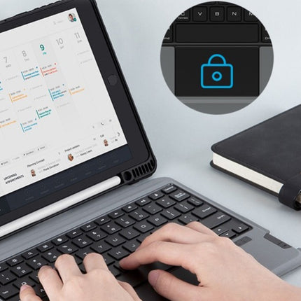 Nillkin hoesje met toetsenbord voor iPad 2025 11 inch / iPad 2022 10.9 inch