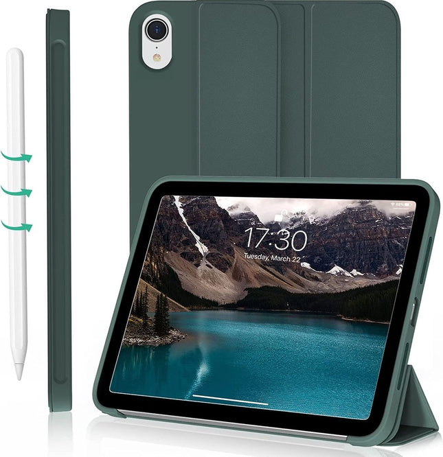 Silicone Smart Cover- iPad A16(2025)/iPad 2022 (10.9 inch 10e Generatie) - Groen