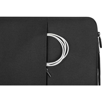 Gecko Covers Universal Eco Laptop Case - 11 inch - Zipper Sleeve - 100% GRS - Black
