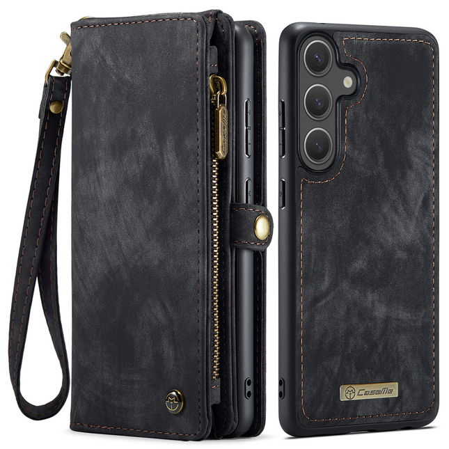 Caseme Case Samsung Galaxy S25+ - Multifunctional Wallet - Black