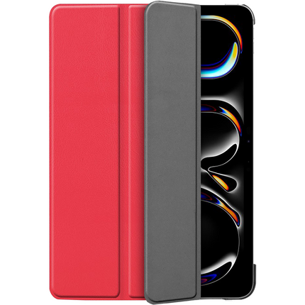 Just in Case iPad Pro 13 (M5 2025 / M4 2024) - TriFold Smart Book Case - Red