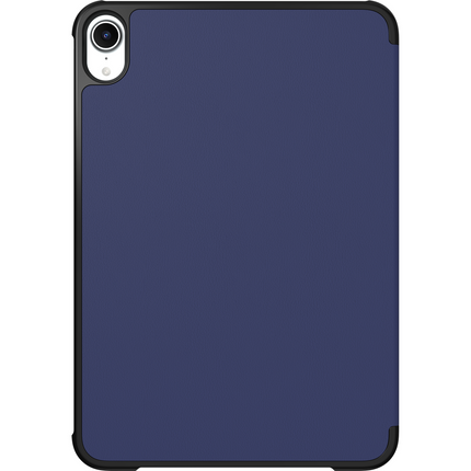 Apple iPad Mini 7 (2024) / iPad Mini 6 (2021) hoesje blauw Silicone Smart Cover