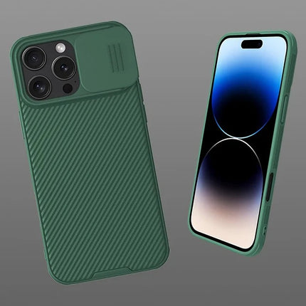 Nillkin CamShield Pro iPhone 16 Pro Max hoesje (groen)