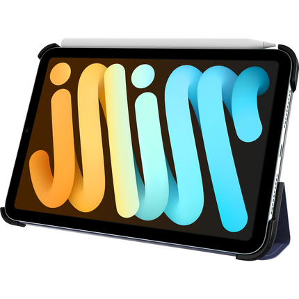 Apple iPad Mini 7 (2024) / iPad Mini 6 (2021) hoesje blauw Silicone Smart Cover